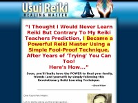 Usui Reiki Healing Master