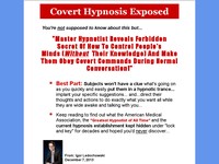 Covert Hypnosis - Exposed